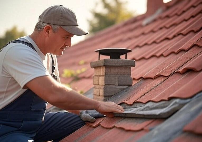 Chimney Crown Installation Belmont MA